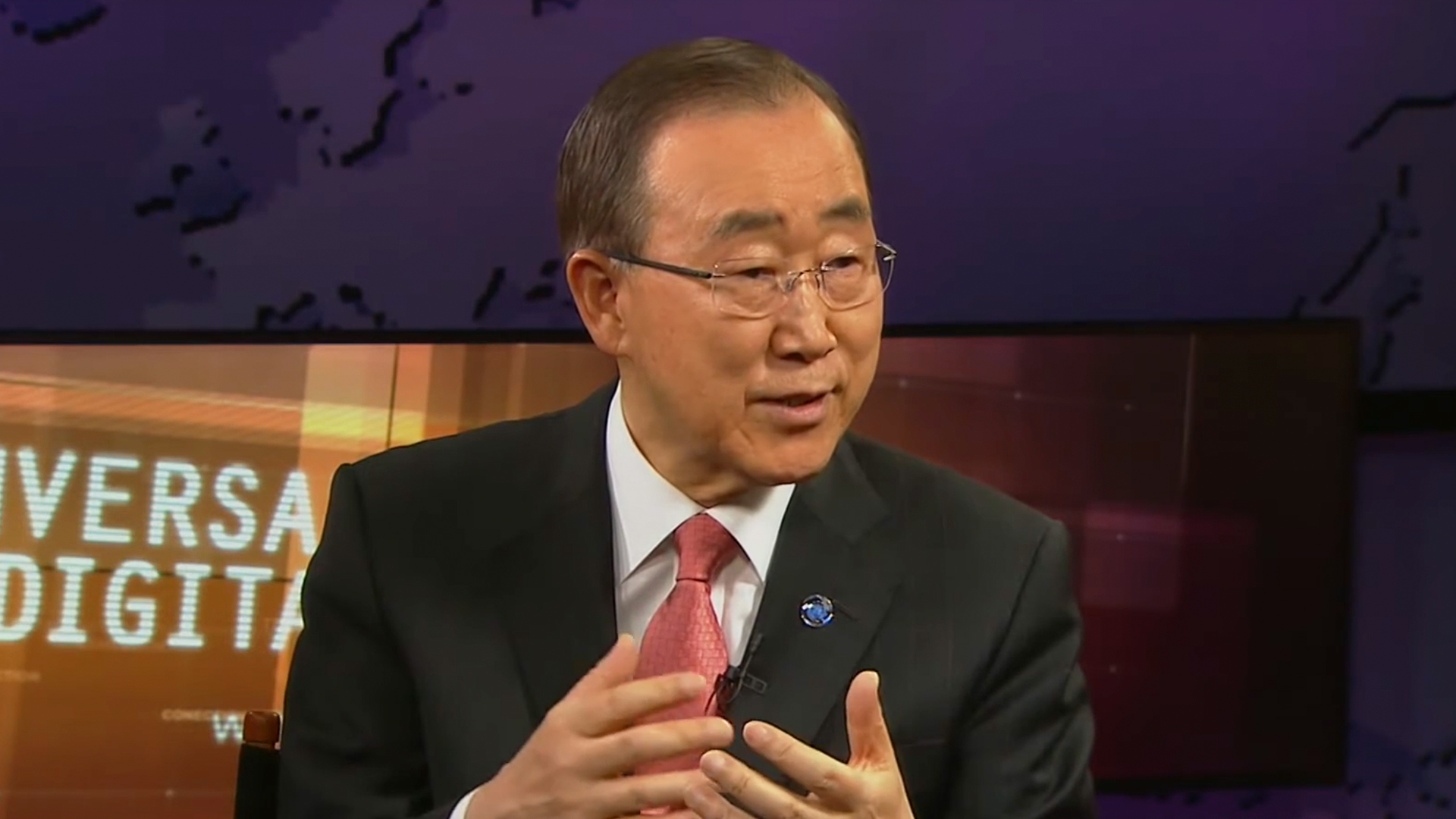 Ban Ki-moon is the guest on Conversations with Jim Zirin